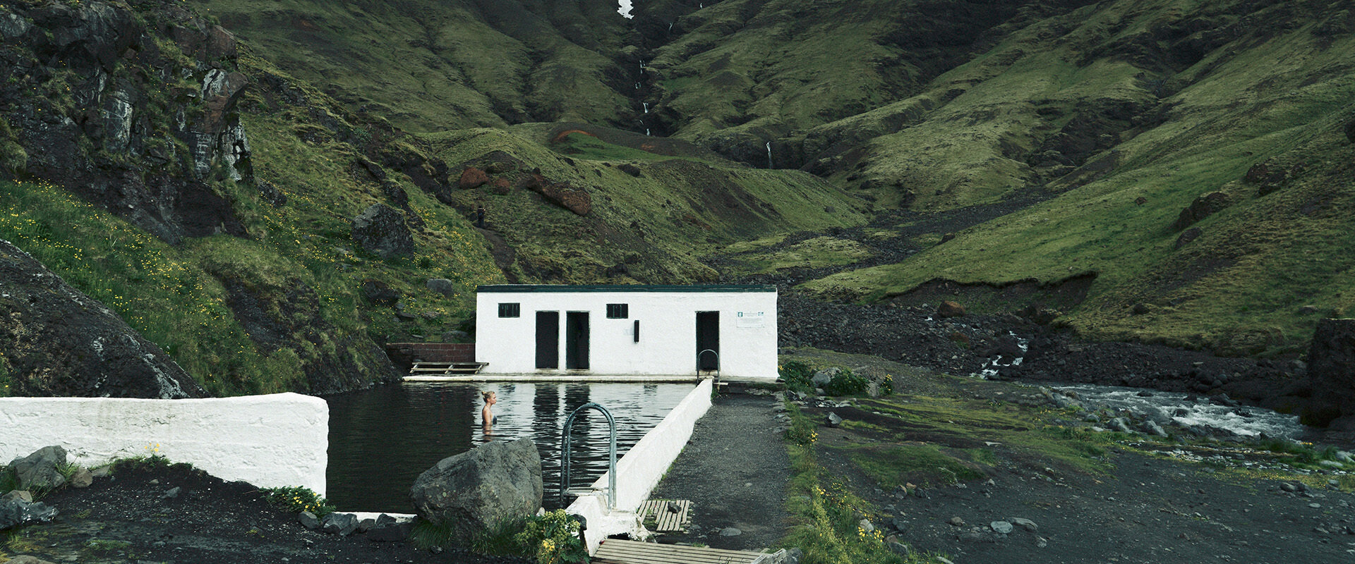 Seljavallalaug Zwembad, Iceland