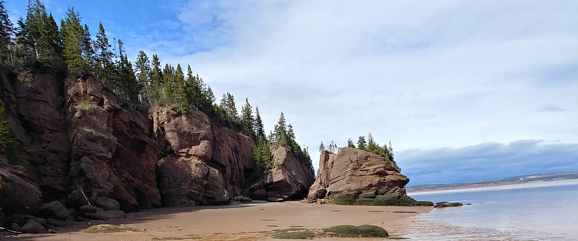 Hopewell Rocks, one of the best hikes in New Brunswick