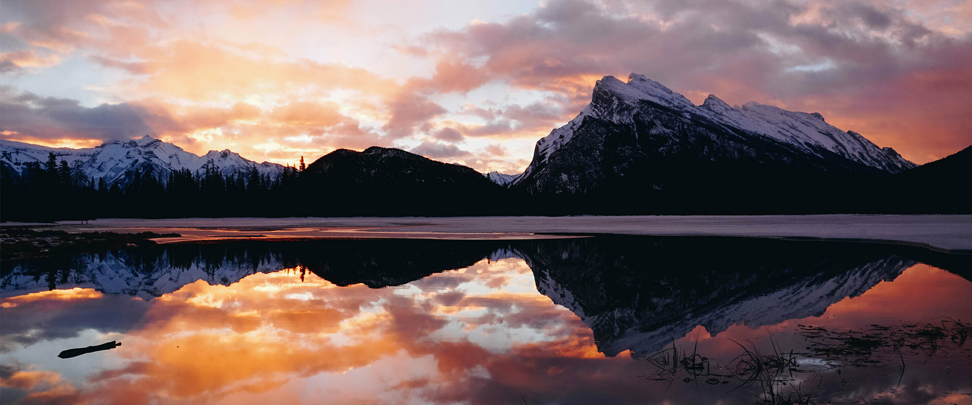 L'endroit instagrammable à Banff : le lac Vermillon