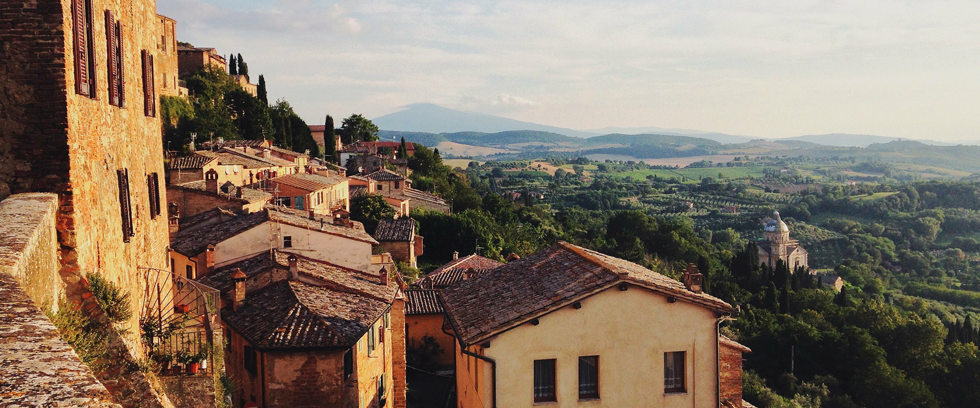Barrière de la langue à Cortone, en Italie