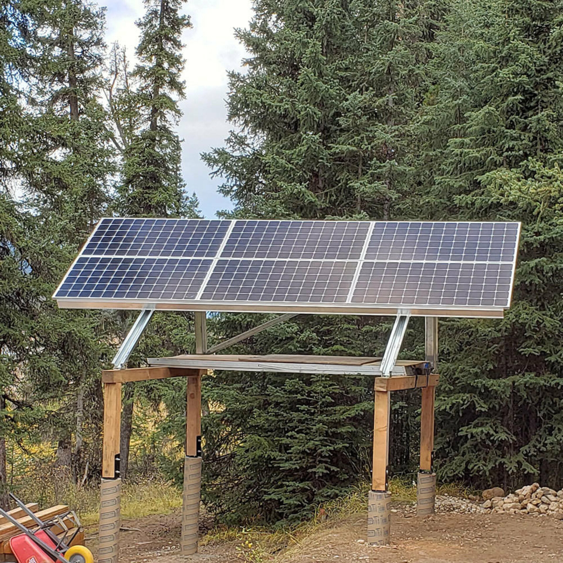 Beauty Creek Solar Power Complete