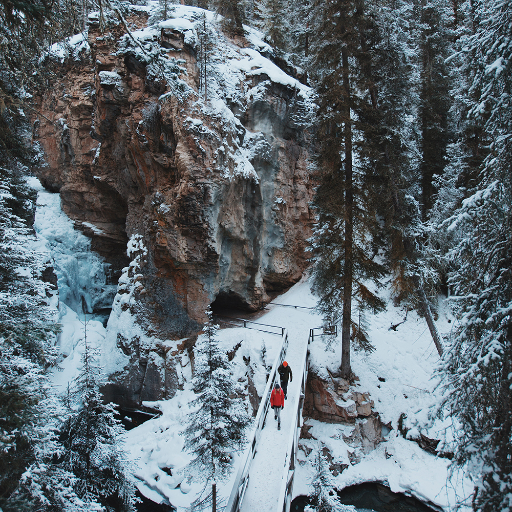 Winter in the Rockies