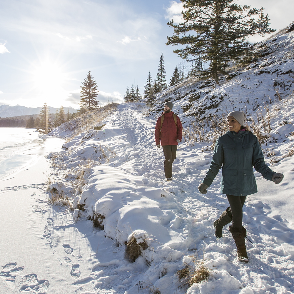 HI Canada How to Spend Winter in the Rockies. Without Skis