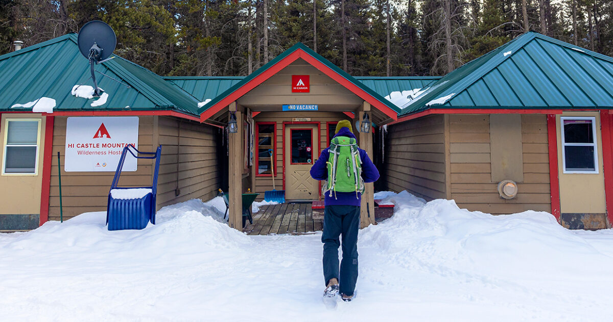HI Canada The Wilderness Series Winter at HI Castle Mountain…