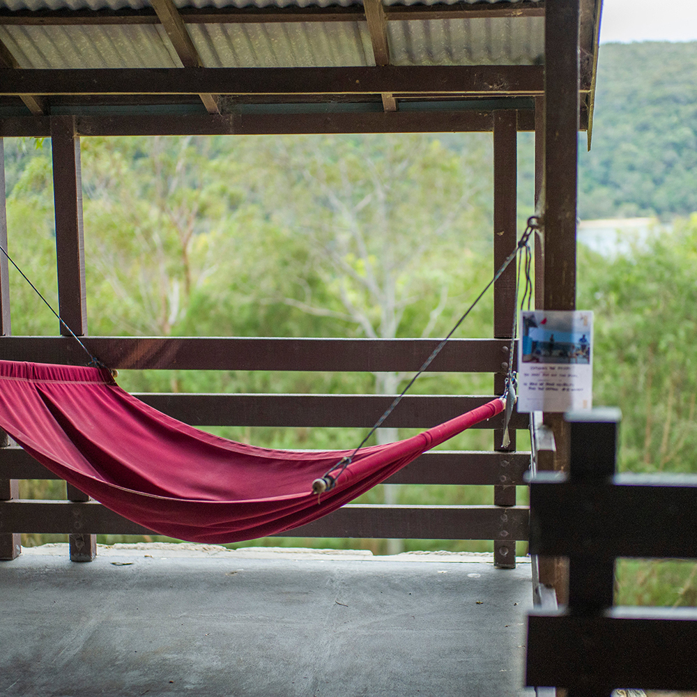 Pittwater yha balcony hammock 2017