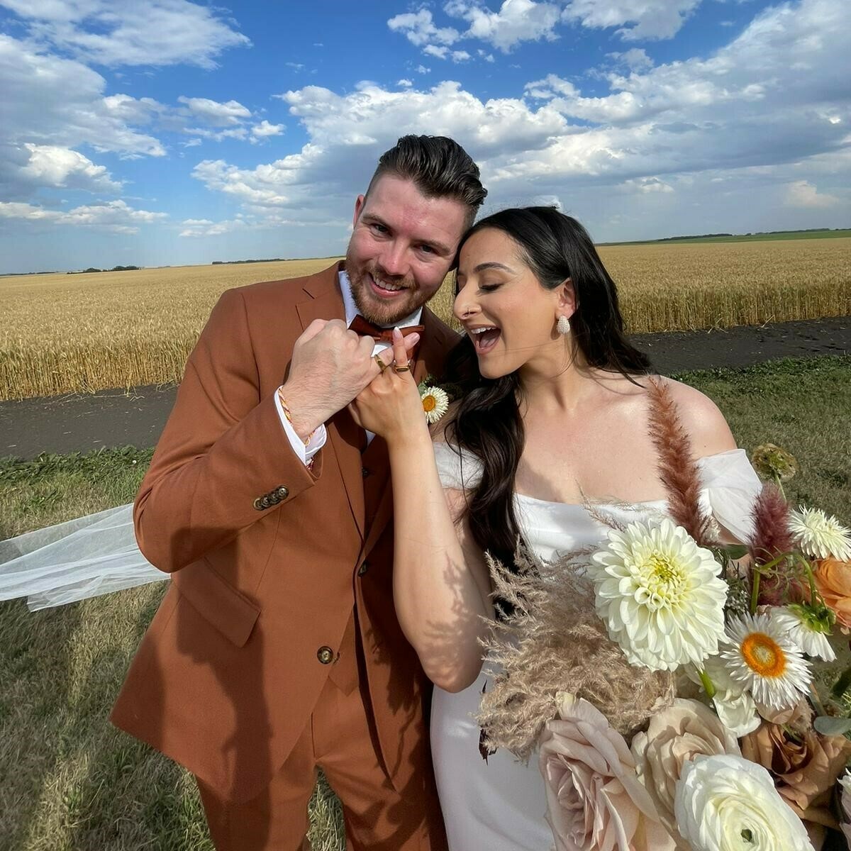 I met the love of my life travelling wedding