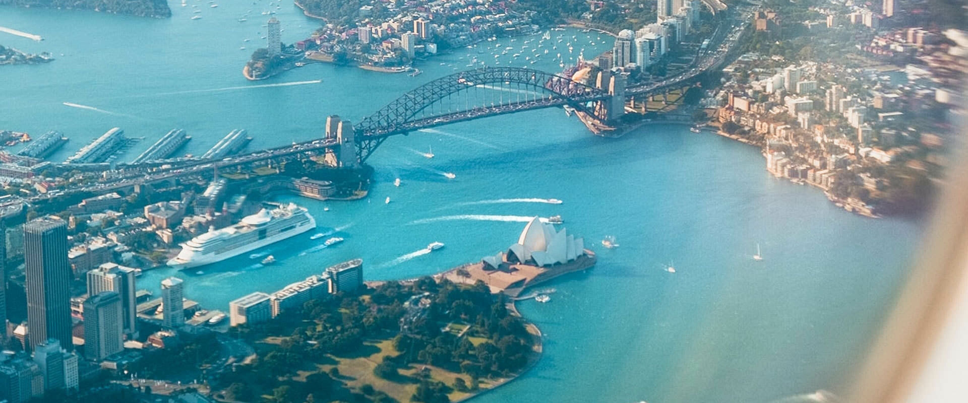 Sydney From Airplane
