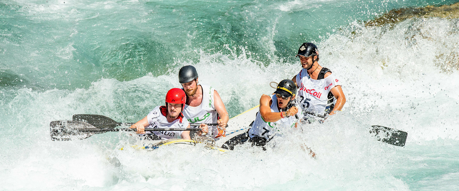 Rafting in Jasper National Park, Alberta, Canada