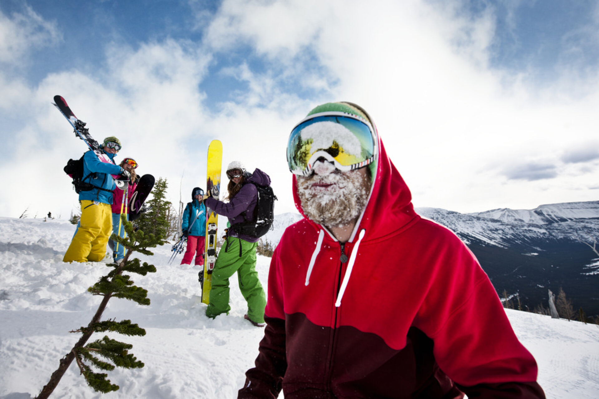 1710 Rockies Winter Skiing
