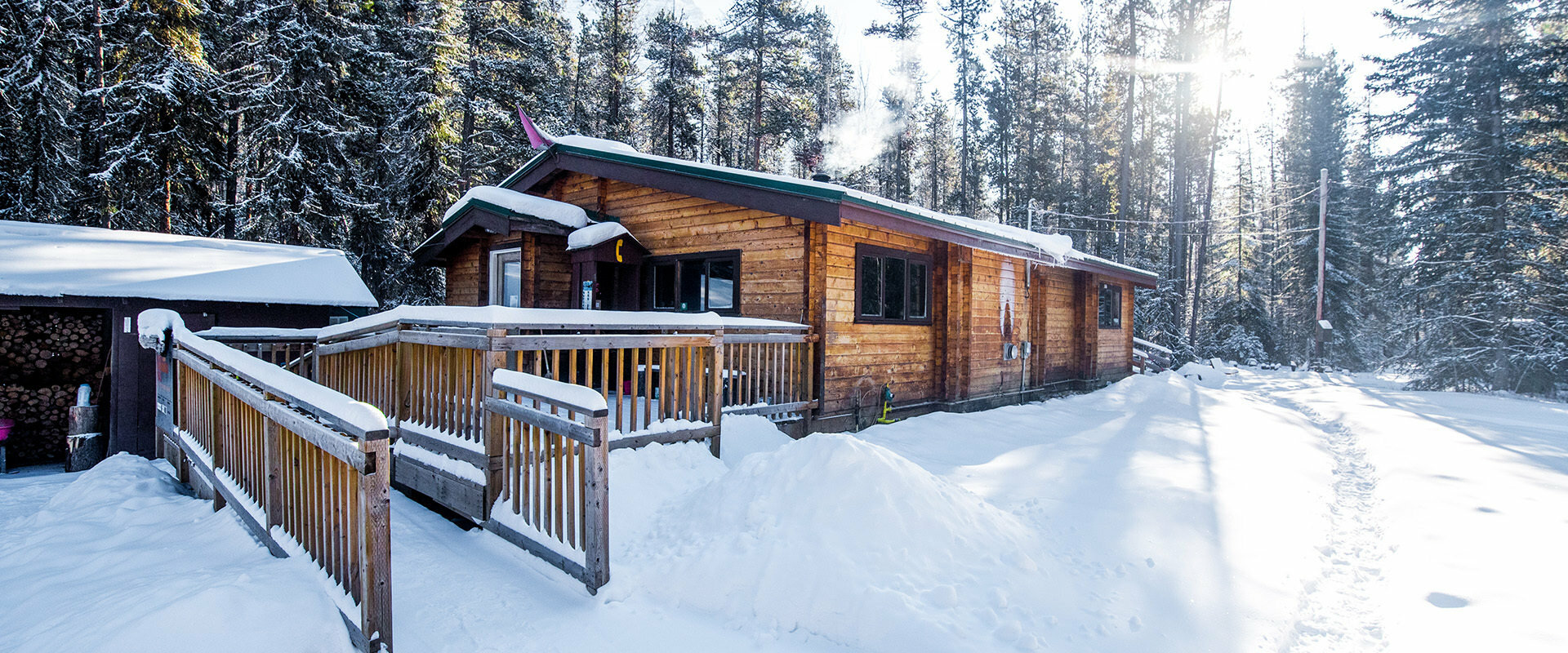 Winter Escapes Canada: wilderness hostels