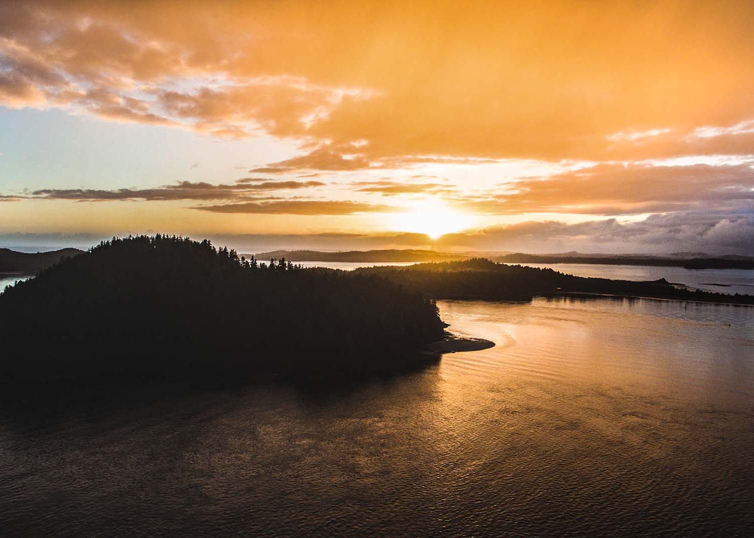 Sunset in Tofino