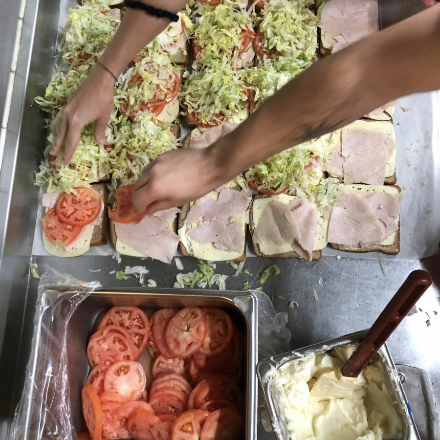 Banff Elementary School Lunch 1