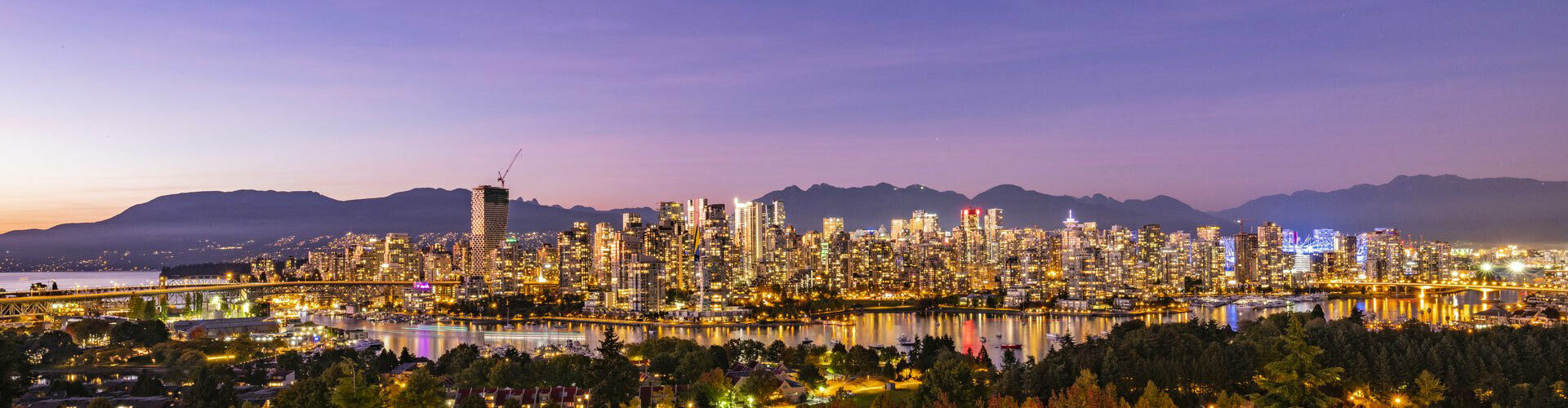Vancouver Purple Skyline