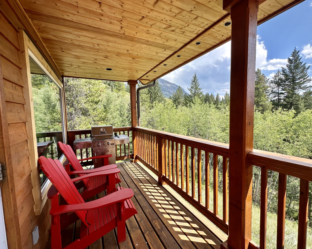 Patio HI Canmore Summer
