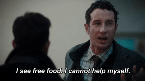 Check the free food shelf
