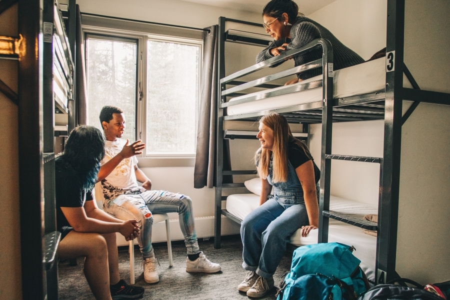 Group Lake Louise Dorm