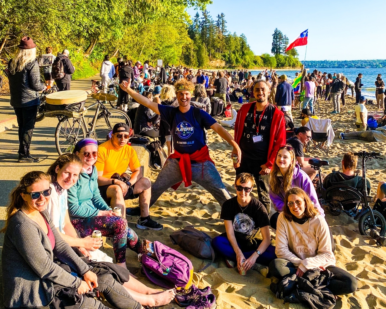 Drum Circle HI Vancouver Downtown