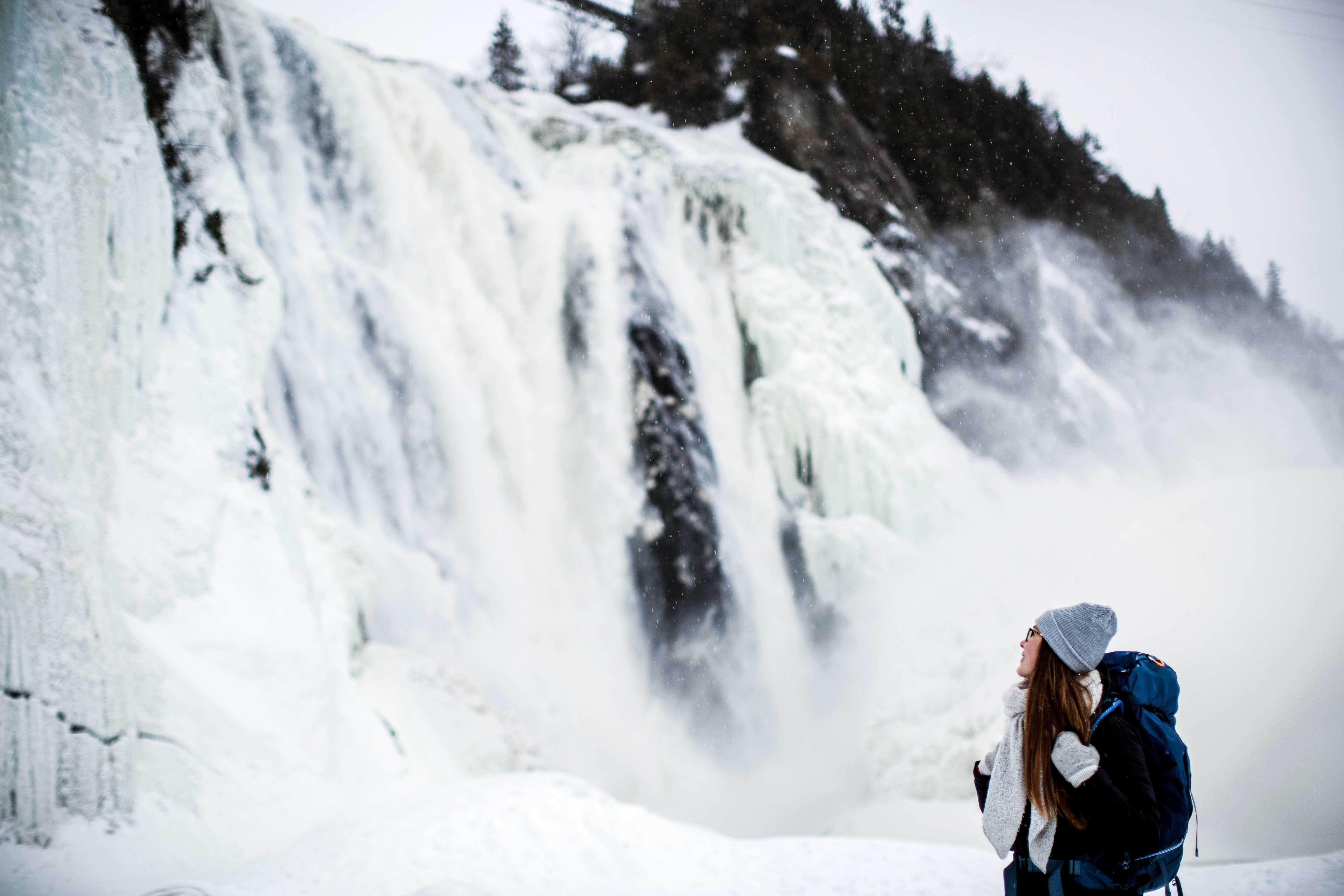 Chutes Montmorency Hiver Siteweb