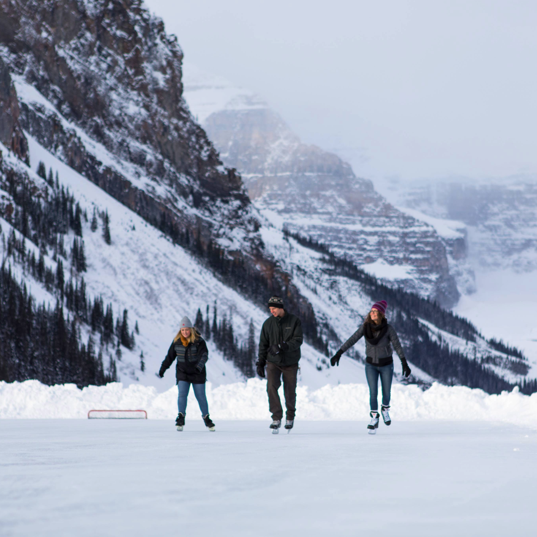 Lake louise ice
